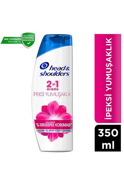 Head&Shoulders 350 Ml Silky Softness 2 Pack - 1 Shampoo Effect Against Dandruff