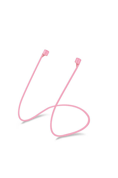Microsonic Airpods 4.Nesil / ANC Manyetik Mıknatıslı Kulaklık İpi Pembe