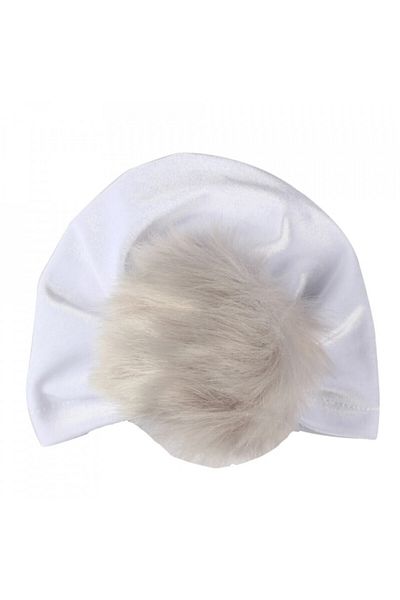 OEM Turban bebelusi din catifea Drool (Culoare: Roz aprins)
