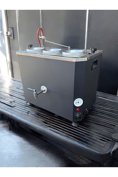 Copper Atelier 1. Class Electric Tea Boiler - 3 Teapot, 35 Lt Capacity