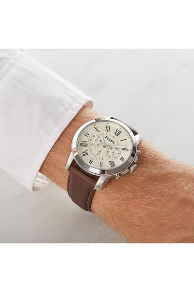 Fossil جرانت هيرين أوهر براون Fs4735