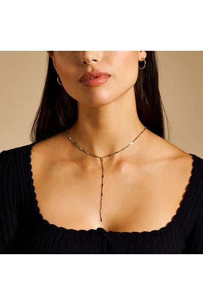 Fossil Jewelry Gold Necklace Jf04808710