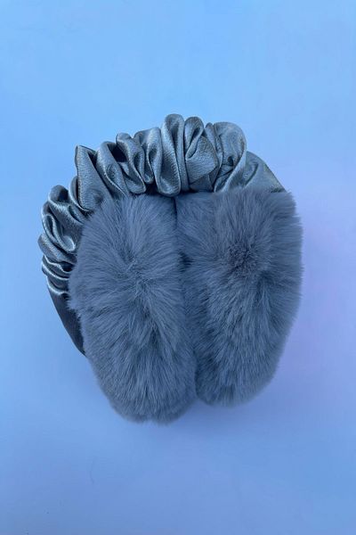 KARAASLAN Cold Protective Soft Plush Winter Headphones