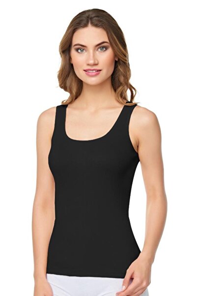 CNT Women's Ribbed Wide Strap Cotton Lycra Detailed Athlete 3 Pack