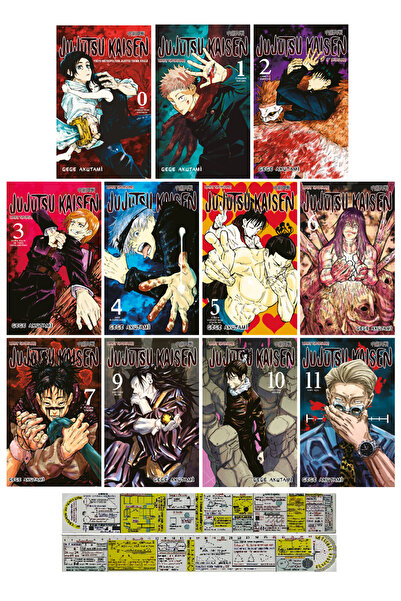 Gerekli Şeyler Yayıncılık Jujutsu Kaisen 0-1-2-3-4-5-6-7-9-10-11. Ciltler 11'...