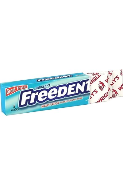 Wrigleys Wrigley's Freedent Sakız 8 Paket (toplam 40 Sticks)