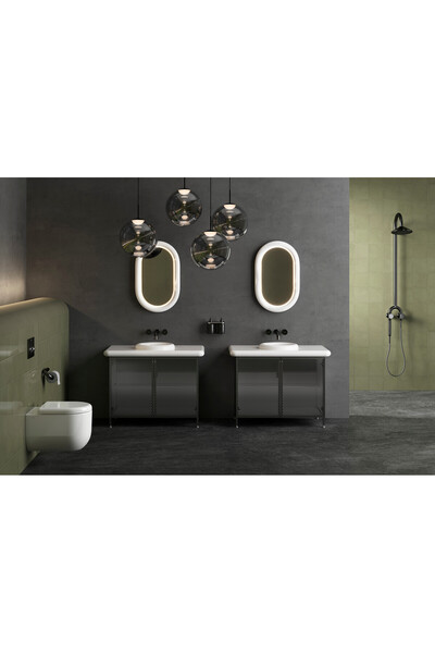 VitrA Liquid A4456539 Tuvalet Kağıtlığı, Parlak Siyah