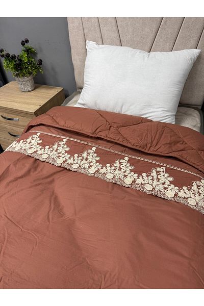 Clasy Ranforce 100% Cotton Double Yogan - Double Sided Osela V3 Tile Pattern Quilted