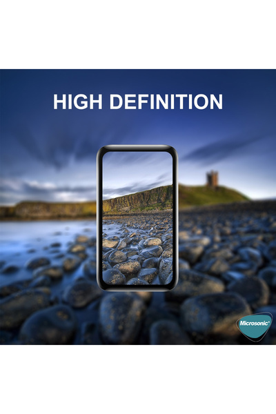 Microsonic Xiaomi Smart Band 9 Pro Tam Kaplayan Nano Cam Ekran Koruyucu Siyah