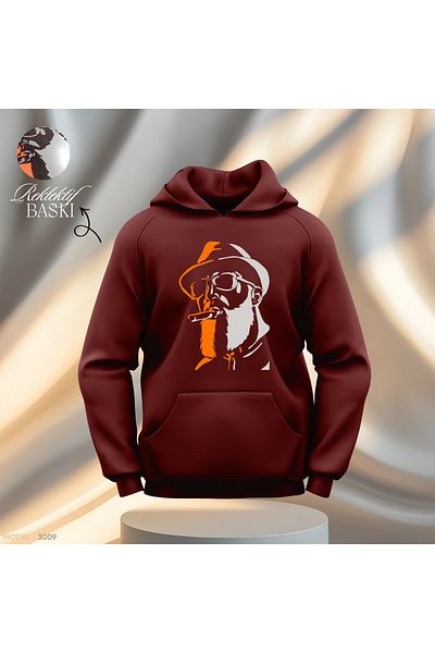 Gölge Store Готин модел с качулка Slimfit за мъже и жени - полуотразителен специален дизайн