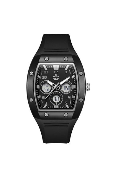 Astro Kids Analog-Digital Black Dial Watch - A24806-PPBB