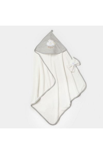 Biorganic Penguin Club Hooded Baby Towel 85X90 cm 66477