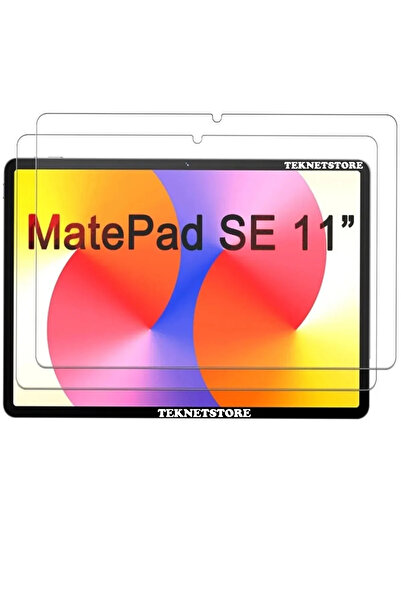TEKNETSTORE Huawei Matepad Se 11'' - 2024 Compatible, Pen Compartment Case + Screen Protector + 3-Piece Pen Set