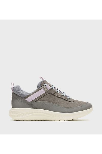Hush Puppies Grey Lace Up Women's Shoes