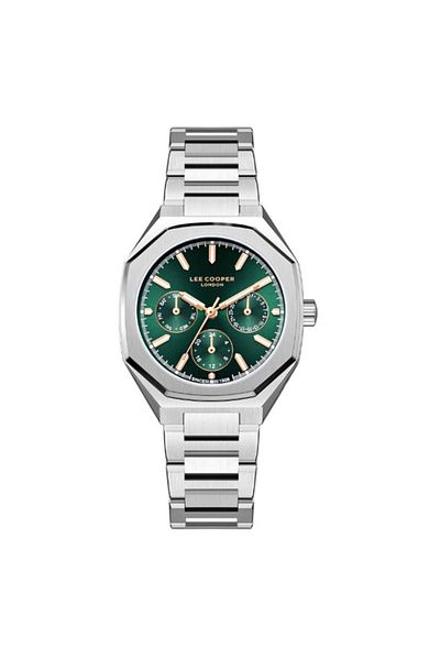 Lee Cooper Women's Multi Function Green Dial Watch - LC08046.370