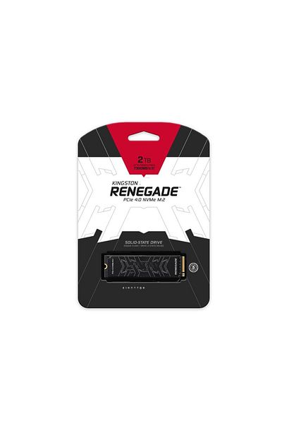 Kingston محرك الأقراص الصلبة Renegade Srngd/2000g - 2 تيرابايت 7300-7000 ميجابايت/ثانية M.2 SSD