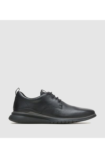 Hush Puppies حذاء رجالي برباط باللون الأسود