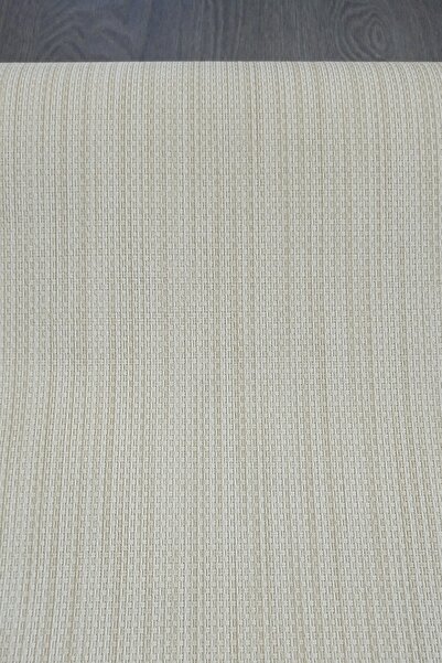 Oskar hasır desenli Krem rengi duvar kağıdı