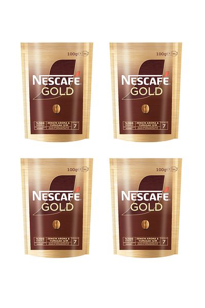 Nescafe Gold Coffee Bag 100 Gr X 4 Pieces