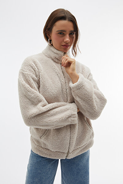 Mudo Plush Zippered Jacket