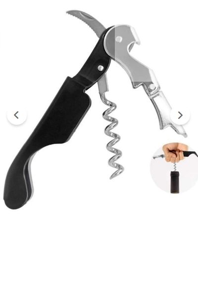 ayaz telekomünikasyon 3Pcs Corkscrew Practical Sturdy Waiter Type Opener Cutter