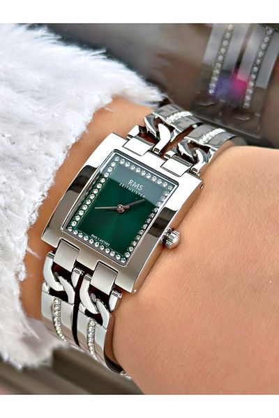 Romanson 5 Atm Waterproof Special Design Women's Watch - Steel Band & Case 1583.08