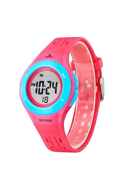 Astro Kids Digital Blue Dial Watch - A23901-PPPL