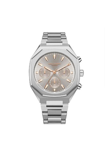 Lee Cooper Men's Multi Function Grey Dial Watch - LC08045.360