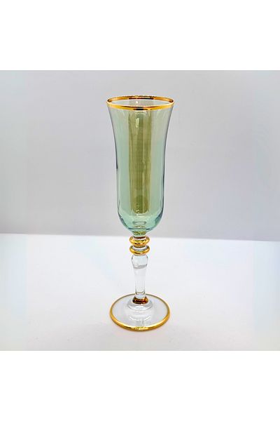 Tırtıl Home Züccaciye Symphony Glass Set of 6 Green
