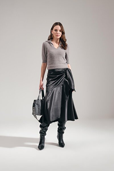 EXPLOSION Anvelop Beli Detaylı Etek