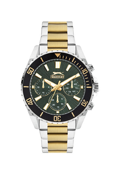 Slazenger Slazenger Men's Multi Function Green Dial Watch - SL.9.2273.2.05