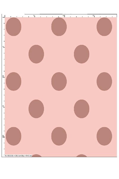 Miniso Puantiyeli TV Battaniyesi - Pudra - 85cm X 120cm