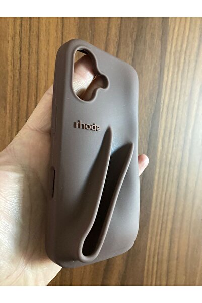 Newon حافظة لهاتف آيفون 16 إسبرسو رود ليب مع شعار