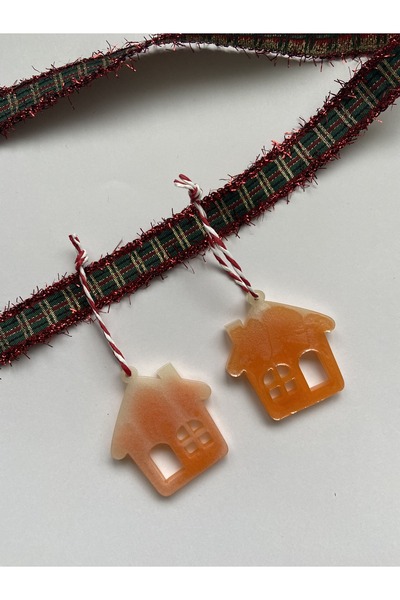 Bivalvia Accessories Ornament epoxidic pentru bradul de Crăciun în formă de c...
