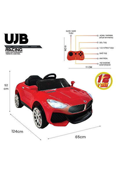 ujtoys UJB Uzaktan Kumandalı BMV  Akülü Araba
