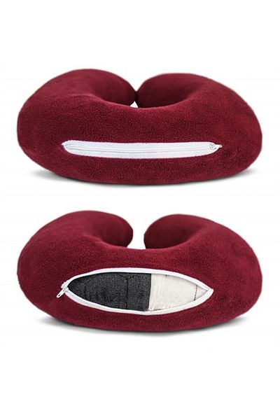Pababo Pabtex Travel Pillow Visco - Best Neck Support for Airplane and Car Trips