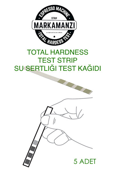 Markamanzi شريط اختبار صلابة الماء لآلة الإسبريسو مناسب لجميع السلاسل من سيمن...