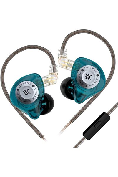 sipariş vakti KZ EDX PRO X 1DD 10mm Dinamik Sürücü Kulak Içi Kulaklık Mikrofonlu
