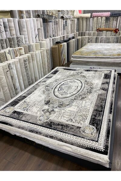 Tuğra Halı TUĞRA HALI ASTORİA SERİSİ 10902 BLACK 160X230