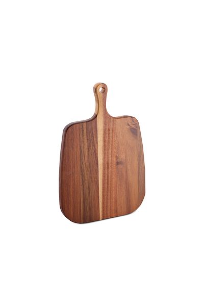 HOMİNG Homing Acacia Wood Presentation Plate 30X19.8X1.8Cm