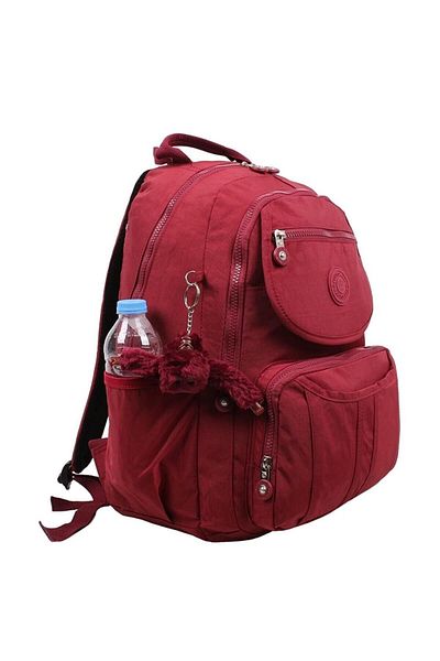 Kenyon Cox 8866 Unisex Claret Red Backpack - Clinker Fabric