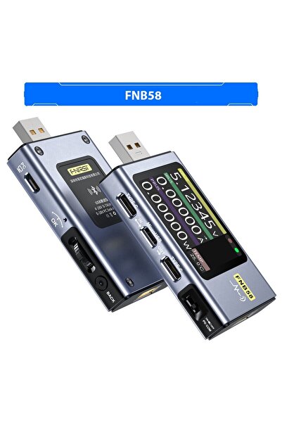 Genel Markalar FNIRSI FNB58 Bluetooth USB Test Cihazı