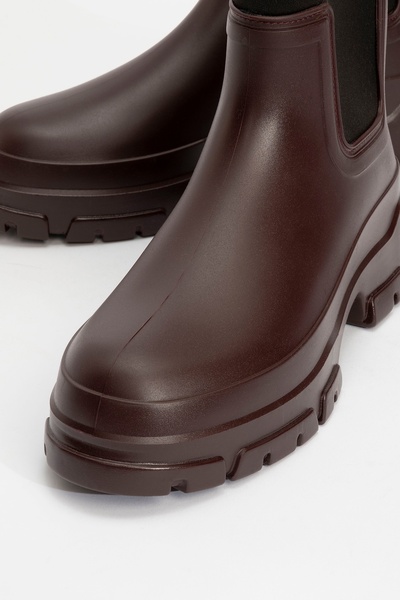 LuviShoes PLOYE Bordo Kadın Yağmur Botu