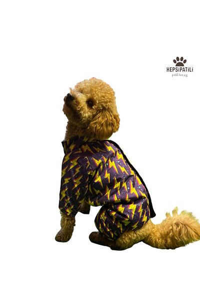 Alphadog Thunder Fleece Small Breed Dog Raincoat Jumpsuit