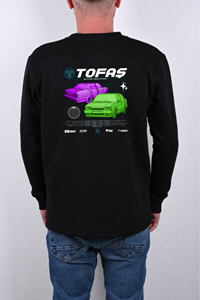 GHAND Tofaş Printed 2 Thread Cycling Collar Sweatshirt