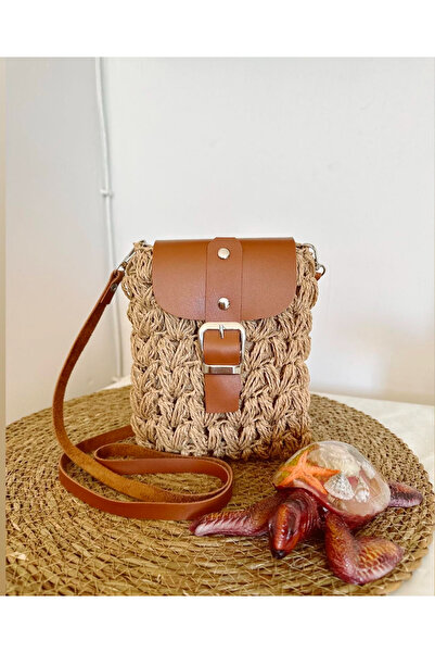 Lotus Hasır çapraz çanta