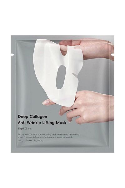 P Parla Moisturizing Bio Collagen Face Mask, Transparenting and Revitalizing Effect