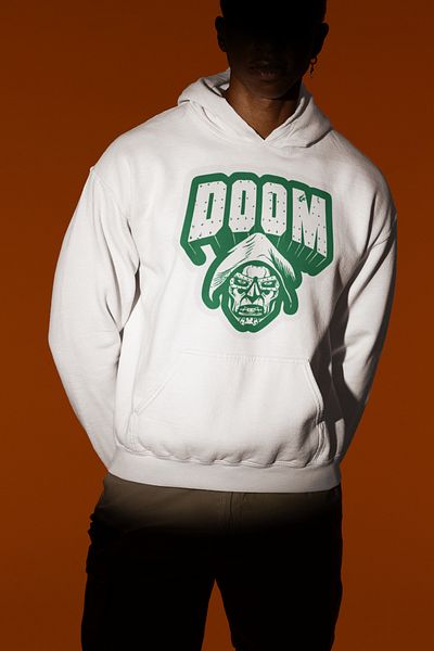 SEVBANO Doctor Doom Marvel Character Printed Unisex Oversize Hoodie