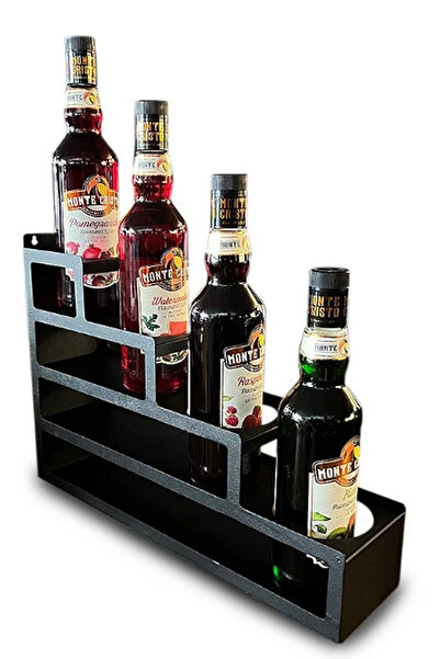 VODİNOX 4 Katlı Bölmeli Şurup ve Sos Standı Cafe Bar Restaurant Otel Endüstriyel