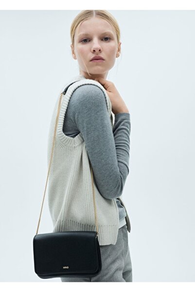 MANGO Woman Soft Kapaklı Mini Çanta